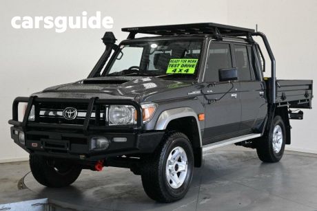 Grey 2022 Toyota Landcruiser 70 Series Cab Chassis GXL
