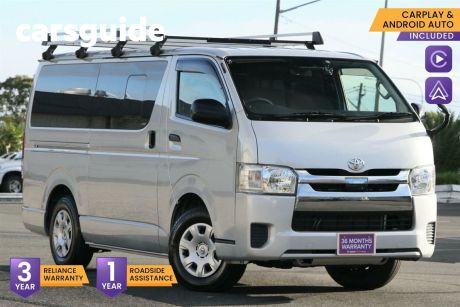 Silver 2018 Toyota HiAce Commercial DX