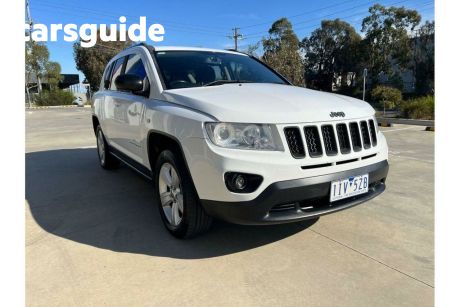 White 2012 Jeep Compass Wagon Limited (4X4)