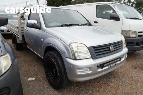 Silver 2006 Holden Rodeo Cab Chassis DX