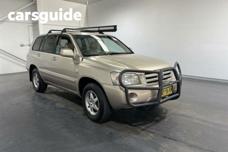 Gold 2004 Toyota Kluger OtherCar MCU28R