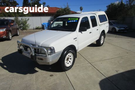 White 2006 Ford Courier Crew Cab Pickup GL (4X4)