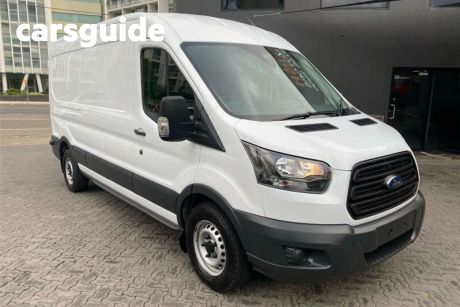 White 2018 Ford Transit Commercial 350L (LWB) RWD Mid Roof