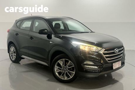 Black 2018 Hyundai Tucson Wagon Active X (fwd)