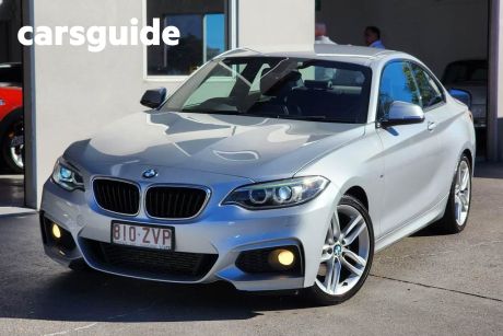 Silver 2016 BMW 220D Coupe M-Sport