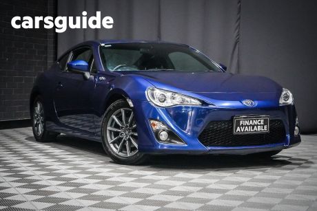 Blue 2014 Toyota 86 Coupe GT