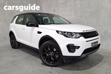 White 2018 Land Rover Discovery Sport Wagon SD4 SE