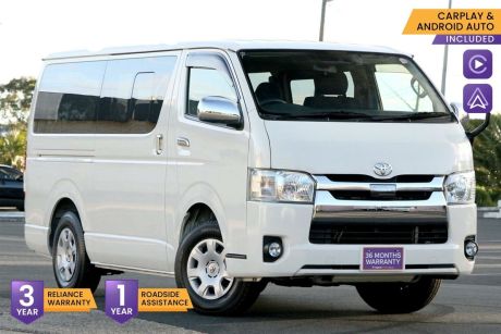White 2018 Toyota HiAce Commercial Super GL