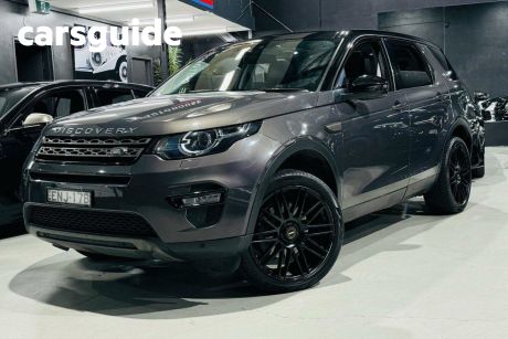 Grey 2015 Land Rover Discovery Sport Wagon SI4 SE