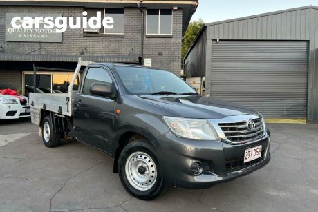 Grey 2013 Toyota Hilux Ute Tray 4x2 Workmate TGN16R