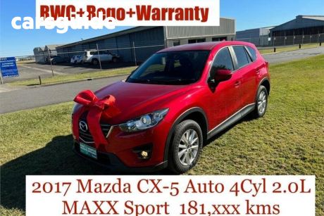 Red 2017 Mazda CX-5 Wagon Maxx (4X2)