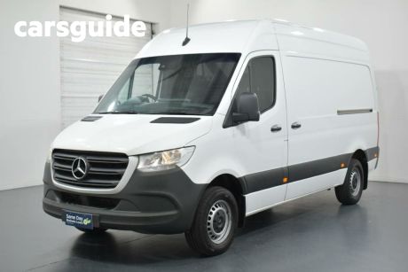 White 2021 Mercedes-Benz Sprinter Commercial 314CDI Low Roof MWB FWD