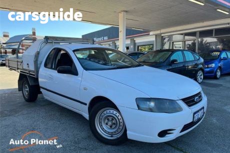 White 2007 Ford Falcon Cab Chassis XL