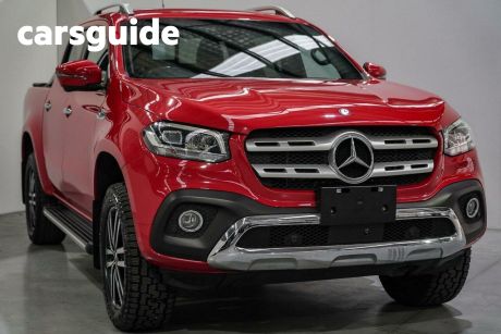 Red 2018 Mercedes-Benz X350 Dual Cab Utility D Power (4Matic)