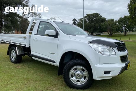 White 2016 Holden Colorado Cab Chassis LS (4X2)