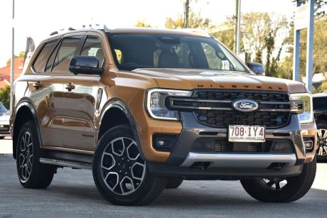 Yellow 2023 Ford Everest Wagon Wildtrak Special Edition (4WD)