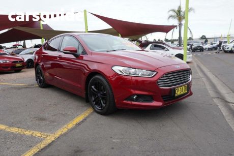 Red 2018 Ford Mondeo Hatchback Ambiente Tdci