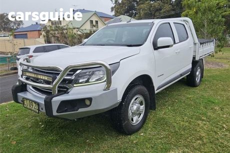 White 2016 Holden Colorado Cab Chassis LS (4X2)