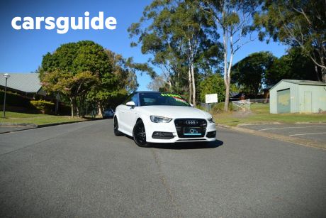 White 2015 Audi A3 Cabriolet 1.8 Tfsi Ambition