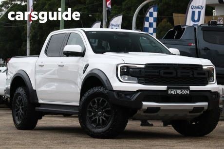 White 2023 Ford Ranger Double Cab Pick Up Raptor 3.0 (4X4)