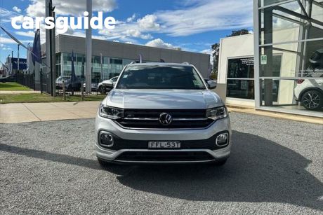 Silver 2022 Volkswagen T-Cross Wagon 85Tfsi Style (restricted Feat)