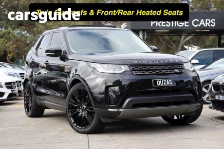 Black 2017 Land Rover Discovery Wagon TD6 SE