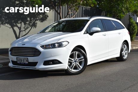 White 2017 Ford Mondeo Wagon Ambiente Tdci