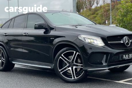 Black 2017 Mercedes-Benz GLE43 Coupe 4Matic