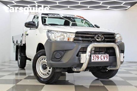 White 2021 Toyota Hilux Cab Chassis Workmate HI-Rider (4X2)