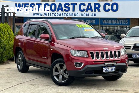 Red 2015 Jeep Compass Wagon North