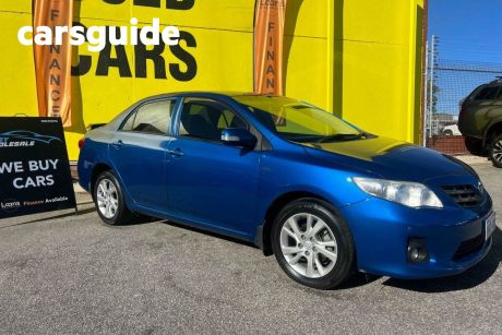 Blue 2012 Toyota Corolla OtherCar Ascent Sport ZRE152R