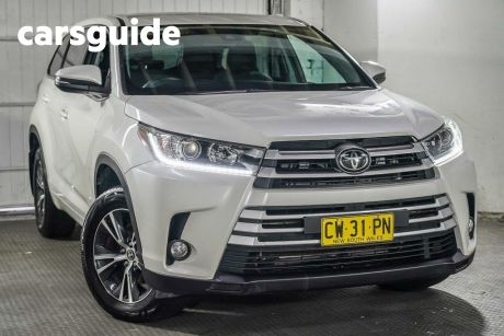 White 2019 Toyota Kluger Wagon GX (4X2)