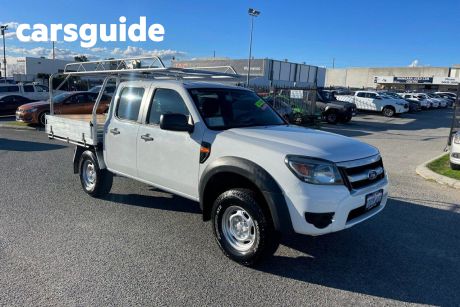 White 2011 Ford Ranger Dual Cab Chassis XL (4X2)