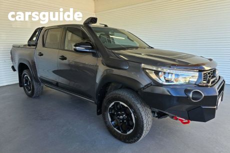 Grey 2019 Toyota Hilux Double Cab Pick Up Rugged X (4X4)