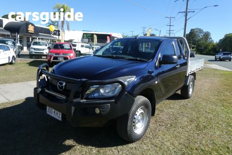 Blue 2016 Mazda BT-50 Freestyle Cab Chassis XT (4X2)