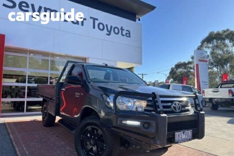 Grey 2016 Toyota Hilux Cab Chassis SR (4X4)