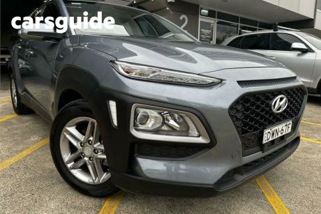 Silver 2018 Hyundai Kona Wagon Active