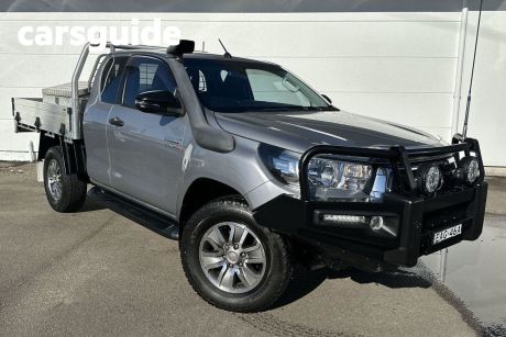 Silver 2018 Toyota Hilux X Cab Cab Chassis SR (4X4)