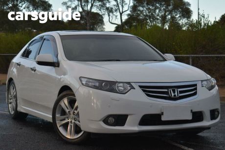 White 2012 Honda Accord Euro Sedan Luxury