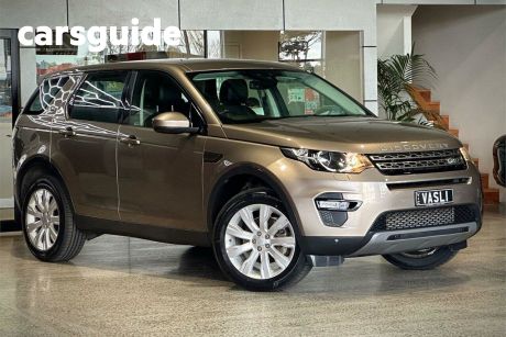 Brown 2015 Land Rover Discovery Sport Wagon SI4 SE