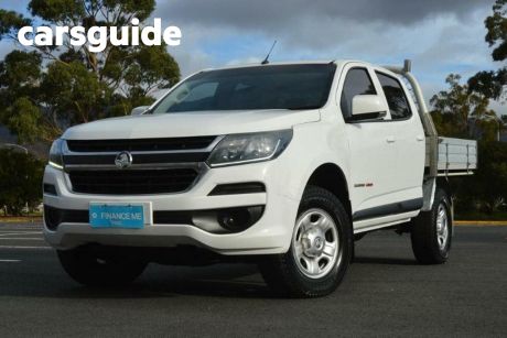 White 2020 Holden Colorado Crew Cab Chassis LS (4X4)
