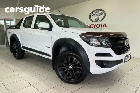White 2018 Holden Colorado Ute Tray LS-X Special Edition