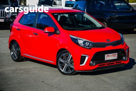 Red 2019 Kia Picanto Hatchback GT (turbo)