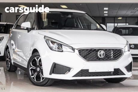 White 2024 MG MG3 Auto Hatch Excite