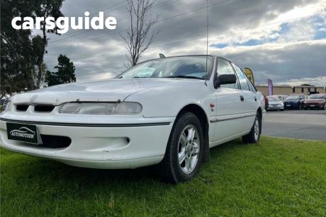 White 1996 Holden Commodore Sedan Executive