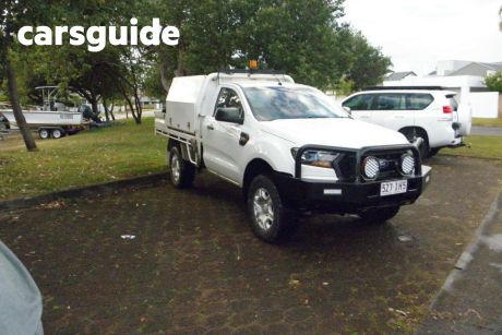 White 2016 Ford Ranger Cab Chassis 3.2 XL Plus (4X4)