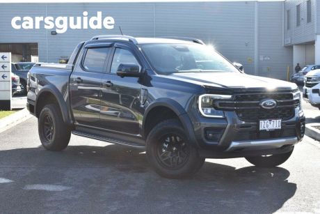 Grey 2023 Ford Ranger Double Cab Pick Up Wildtrak 2.0 (4X4)