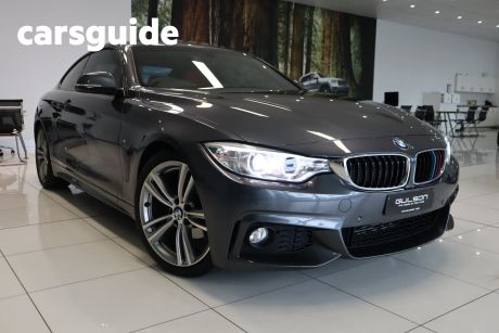 Grey 2014 BMW 420I Coupe Luxury Line