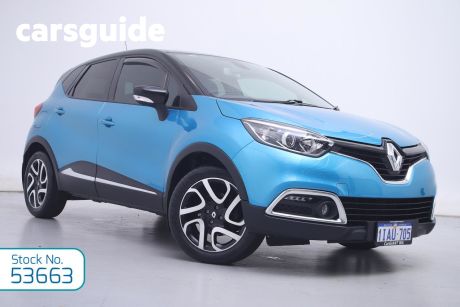 Blue 2015 Renault Captur Wagon Dynamique