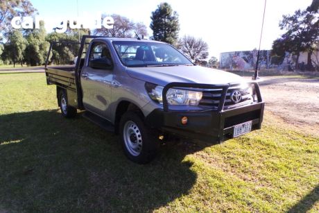 Silver 2016 Toyota Hilux Cab Chassis SR (4X4)